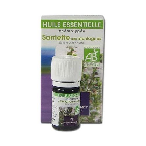 Huile Essentielle Bio Sarriette Des Montagnes 5 Ml 