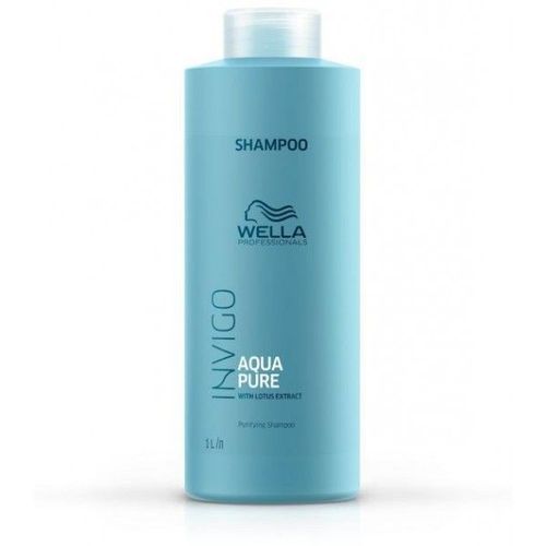 Shampooing Purifiant Aqua Pure Invigo Balance Wella 1l 