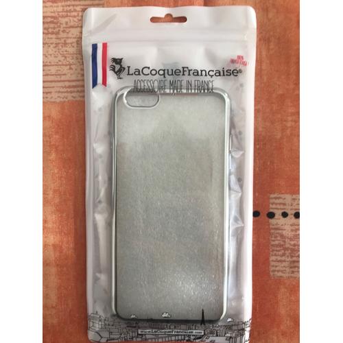 Coque De Protection Souple Avec Bumper - Coloris Argent - Pour Apple Iphone 6+ / 6s+ - Coqbump