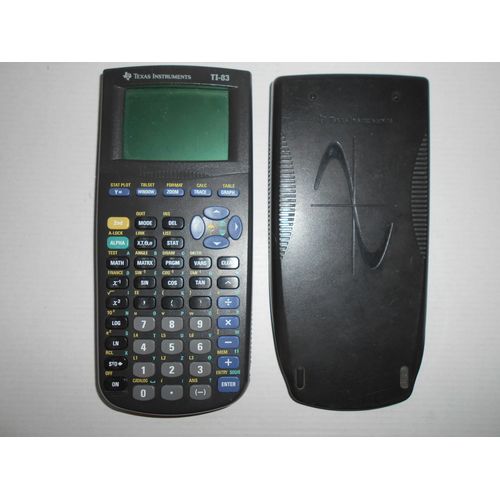 Calculatrice TI-83 Grise Texas Instruments