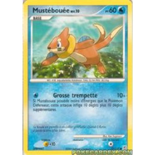 Carte Pokemon Française. Mustebouee 72/ 130 Diamant Et Perle
