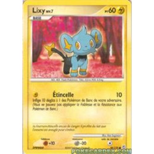 Carte Pokemon Française. Lixy 98/ 130 Diamant Et Perle