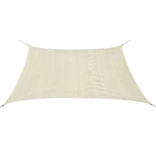 Voile De Parasol Pehd Carré 2 X 2 M Crème