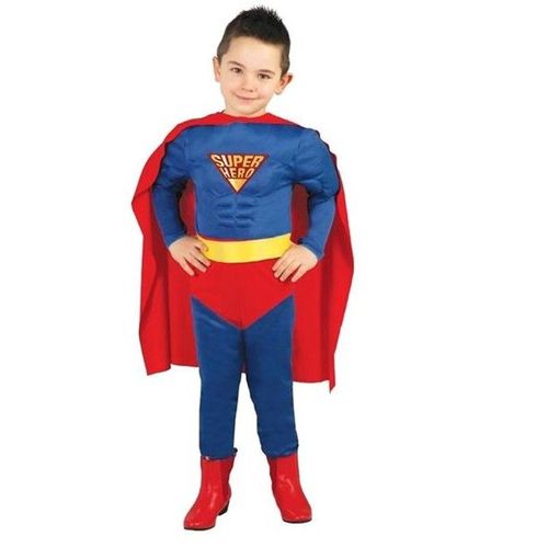 Déguisement De Super Héros Musclé Pour Enfant (Taille 3-4a)