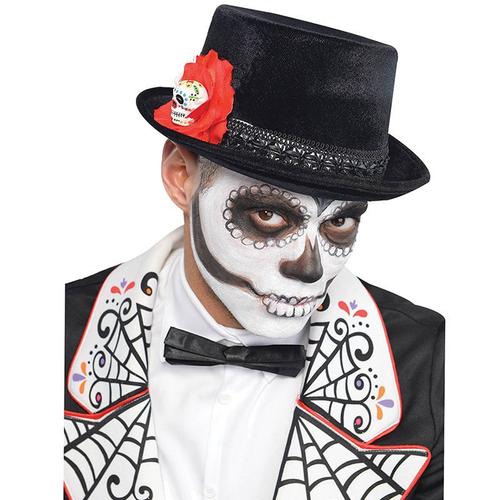 Chapeau De Mexicain Dia De Los Muertos Pour Halloween (Taille Unique Adulte)