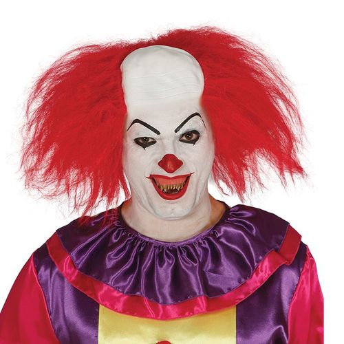 Perruque De Clown Maléfique Halloween (Taille Unique Adulte)