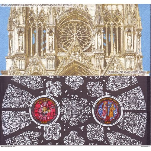 France 2011 - Bloc Souvenir N° 58 (Sous Blister) - Anniversaire De La Cathédrale De Reims