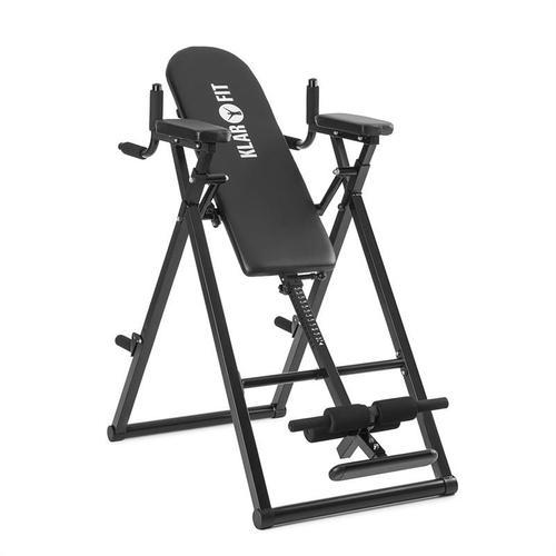 Klarfit Power-Gym Table D'inversion Multifonction 22 Positions 120kg Max