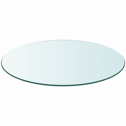 Dessus De Table Ronde En Verre Trempé 500 Mm