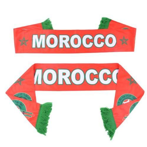 Écharpe Supporter Equipe Maroc Football Coupe Du Monde
