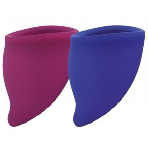 Coupe Menstruelle Fun Cup B X 2 - D.4.32cm - 5.82cm - 30ml Violet 