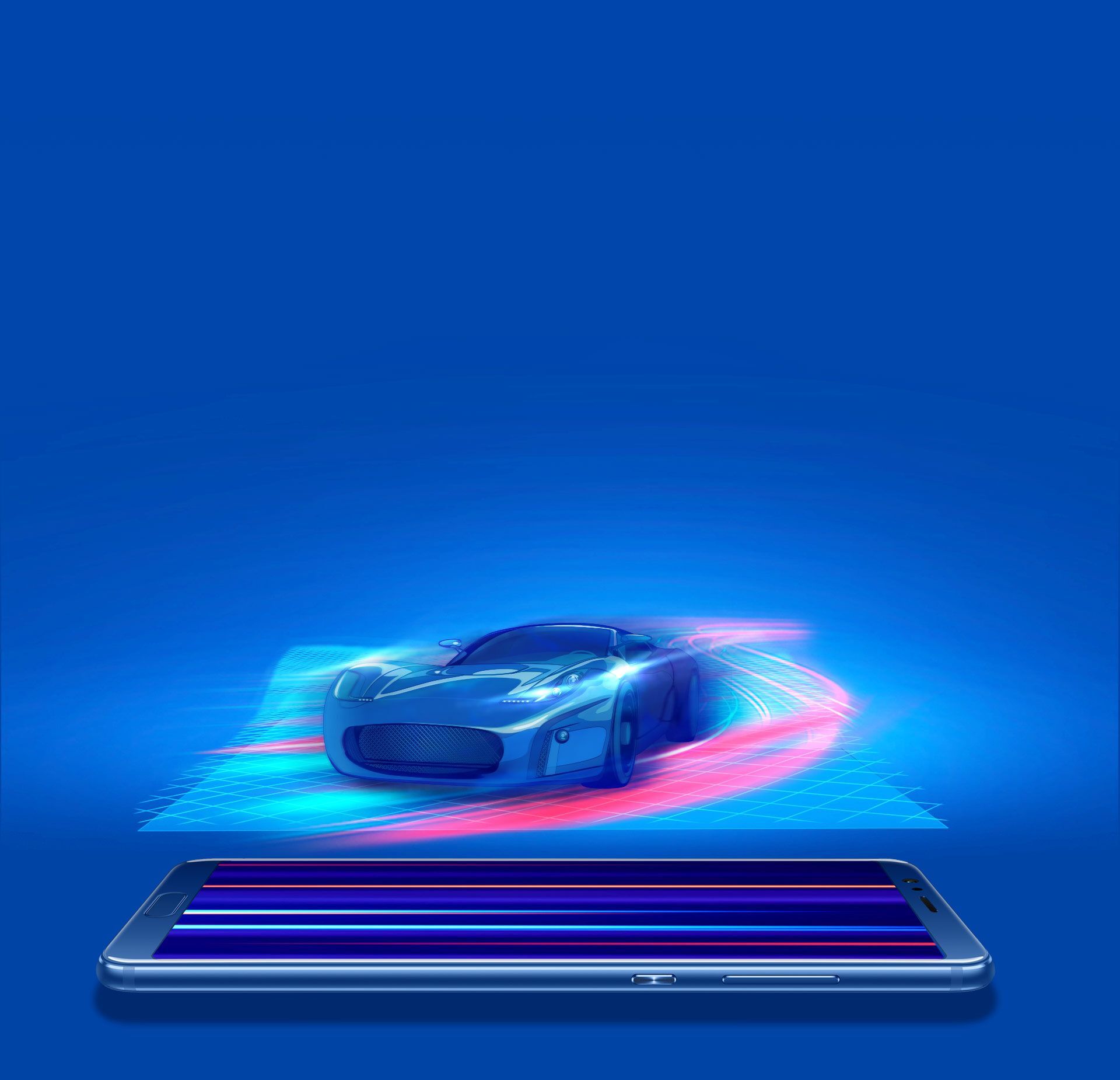 Honor View 10 128 Go Bleu_image_4|Rakuten