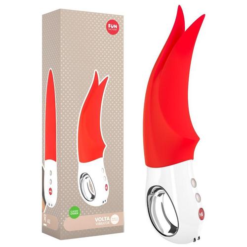 Vibromasseur Rechargeable Volta Neon Orange - 18.9cm - 193g