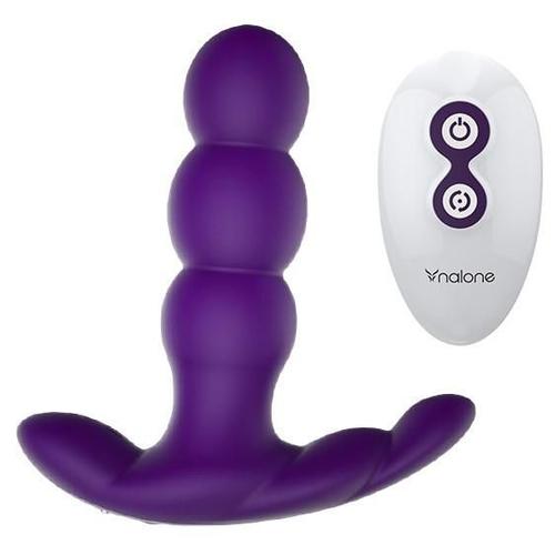 Vibromasseur Anal Rechargeable Pearl Pourpre 11.5x11.5cm