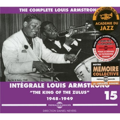 Integrale Vol 15 Louis Armstrong "The King Of The Zulus"