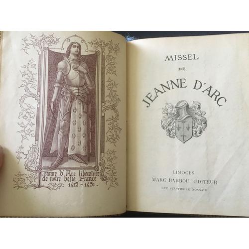 Missel De Jeanne D Arc N49 1909