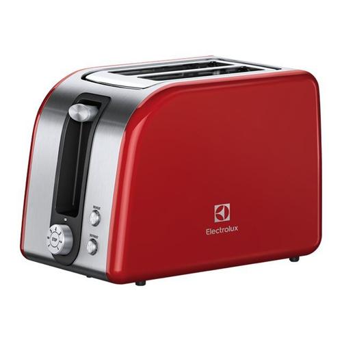 Electrolux EAT7700R - Grille-pain - 2 tranche - 2 Emplacements - Rouge brillant