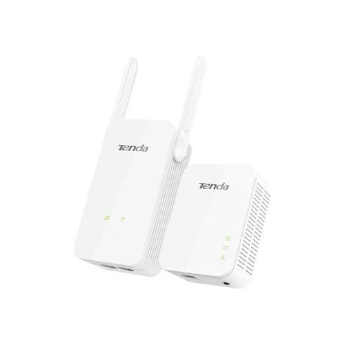 CPL kit 300 Mbps + 1000 Mbps, Ports Ethernet Gigabit - Tenda PH5 - antennes pour un signal plus fort, Plug&Play, HomePlug AV2.0