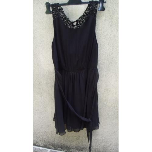 Robe Sud Express Noire Fluide T38