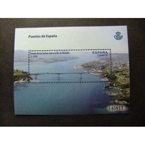 España Espagne 2013 Puente De Los Santos Asturias - Lugo Edifil 4795 ** Mnh