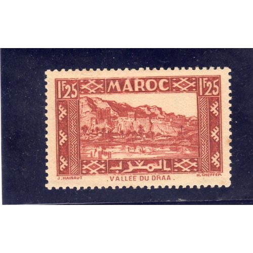 Timbre-Poste Du Maroc (Vallée Du Draa)