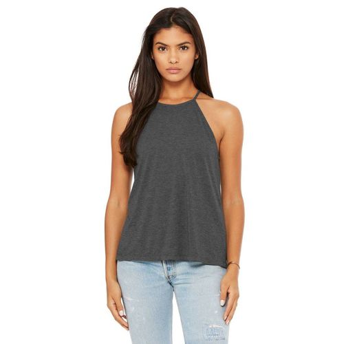 Top Femme Col Haut - 8809 - Gris Foncé