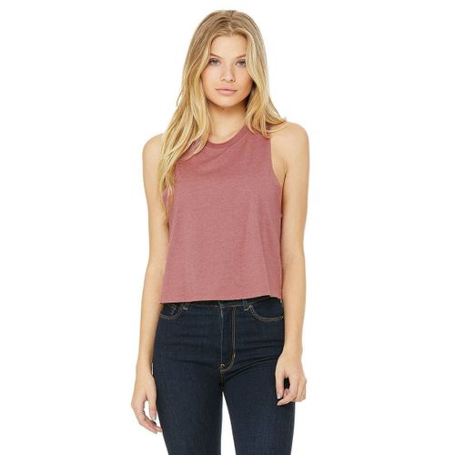 Top Femme Dos Nageur - 6682 - Rouge Mauve