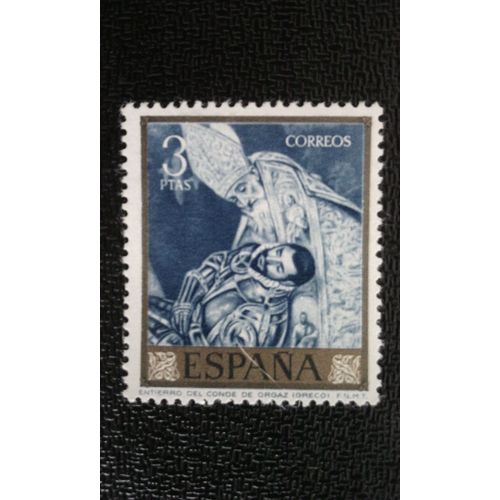 Timbre Espagne Yt 1014 Peintres - El Greco 1961
