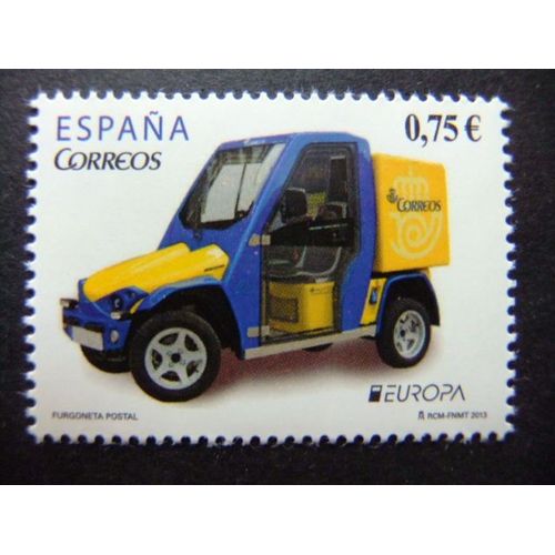 España Espagne 2013 Voiture Postal (Europe) Edifil 4791 ** Mnh Yvert 4486 ** Mnh