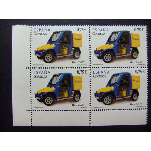 España Espagne 2013 Voiture Postal (Europe) Edifil 4791 ** Mnh Yvert 4486 ** Mnh