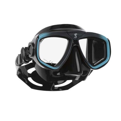 Masque Zoom Evo - Couleur - Noir/Turquoise