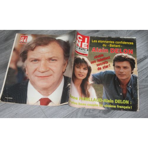 Fanny Ardant 2p/ Delon Et Anne Parillaud 8p + Poster/ David Soul 1/4p/ Pierre Richard 4p/ Julie Andrews 4p/ Paul Michael Glaser 1p/ Raymond Burr 4p/Dustin Hoffman 2p/ 4