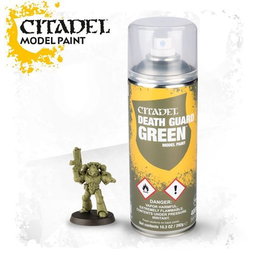 Bombe Aérosol Death Guard Green 62-32 - Citadel ¿-Games Workshop