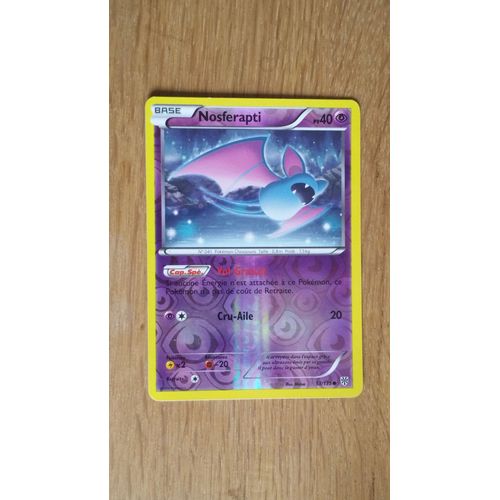 Carte Pokemon - Nosférapti - 53/135