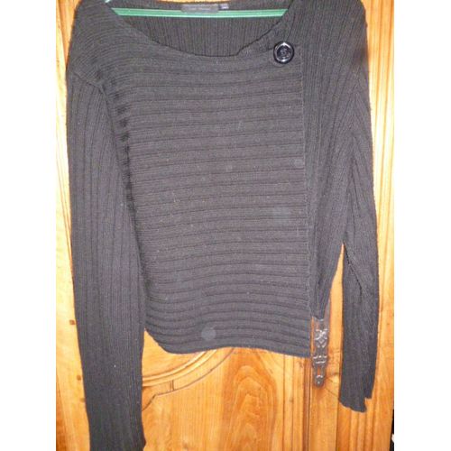Gilet Kiabi Woman Acrylique 50-52 Noir