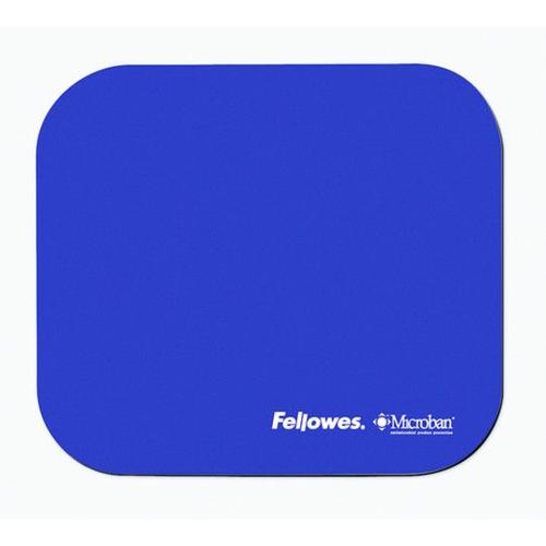 Fellowes Mouse Pad with Microban Protection - Tapis de souris - bleu marine