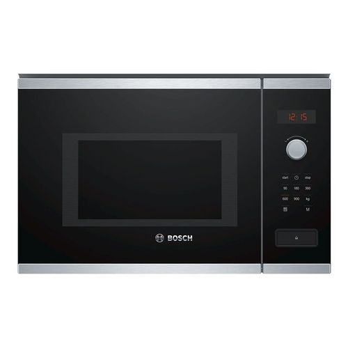 Bosch Serie | 4 BFL553MS0 - Four micro-ondes monofonction - encastrable - 25 litres - 900 Watt - acier inoxydable