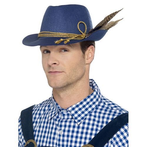 Chapeau Bleu Homme Taille Unique