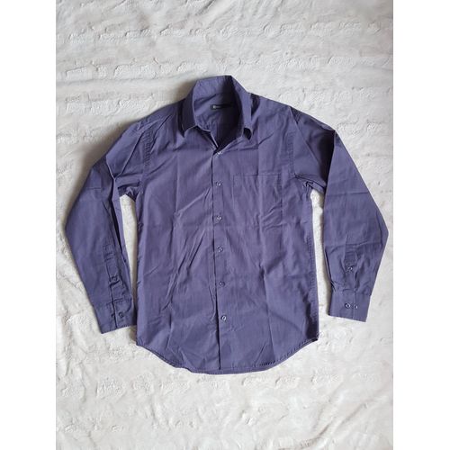 Chemise Manches Longues Jules Violette - Taille 37/38