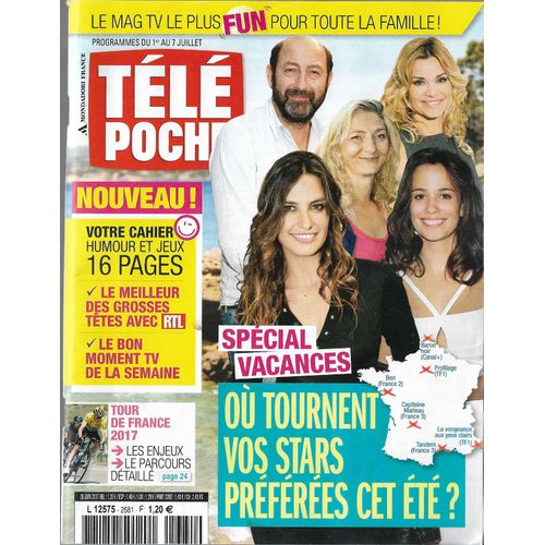 Télé Poche 2681 Tour De France 2017 Tournage De L Ete