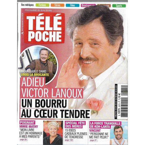 Télé Poche 2675 Victor Lanoux Mimie Mathy Koh Lanta