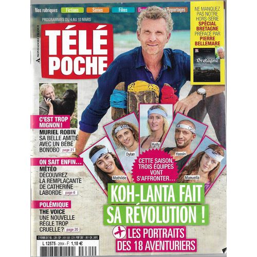 Télé Poche 2664 Koh Lantz Muriel Robin The Voice