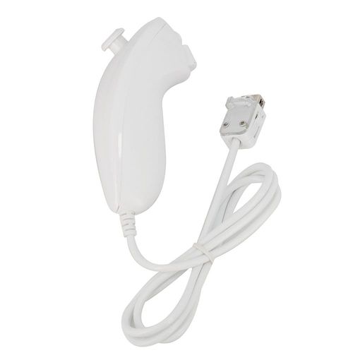 Nunchuck Manette Pour Nintendo Wii Et Wii U - Blanc