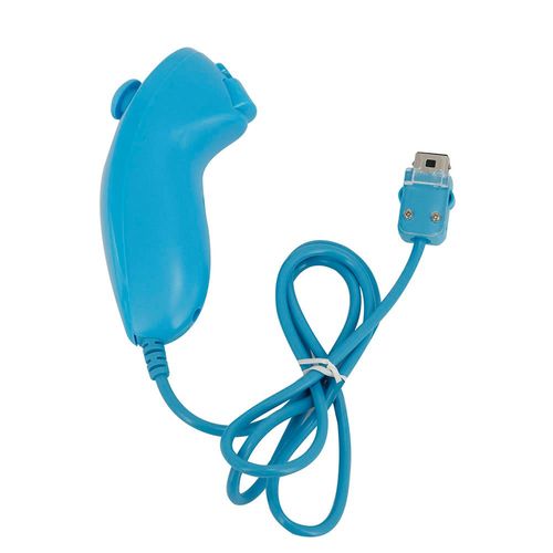 Nunchuck Manette Pour Nintendo Wii Et Wii U - Bleu
