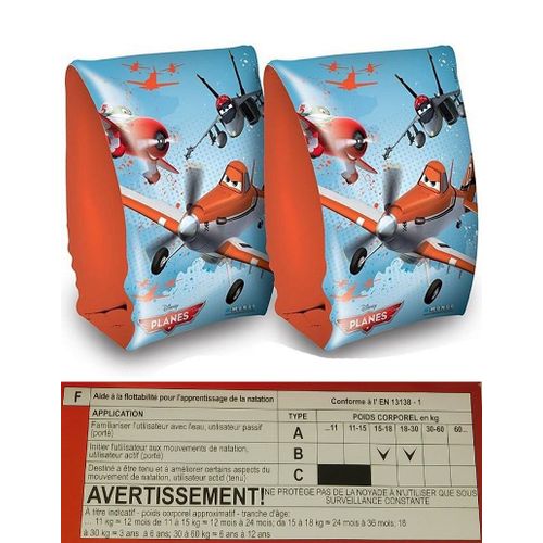 Brassard Disney Planes - Aide Natation Piscine Enfant - 417