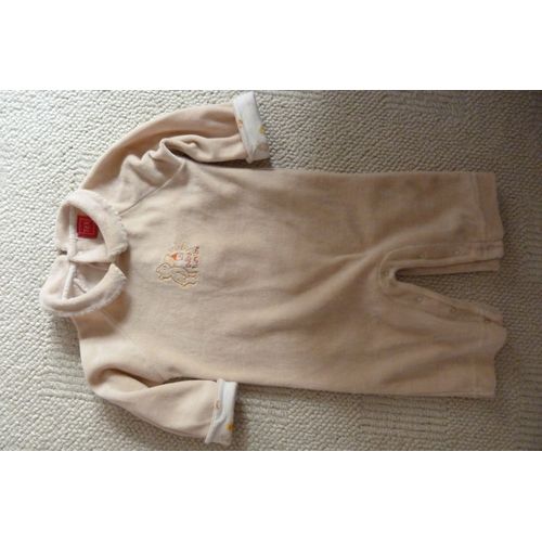 Combinaison Tex 3 Mois Beige 'Bébé Lumière'