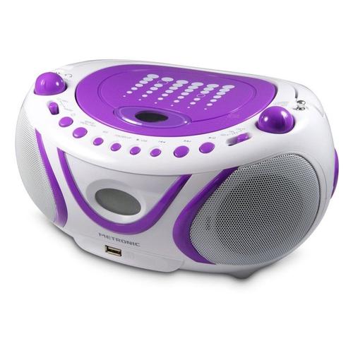 Metronic Radio CD-MP3 Pop Purple - Boombox