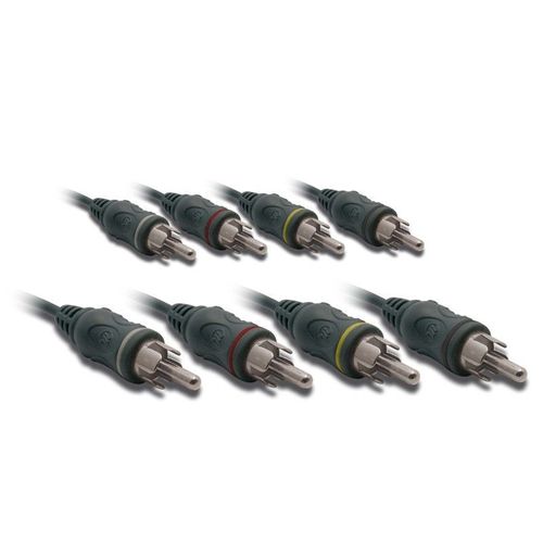 Cable 4 RCA mâles / 4 RCA mâles (1,2 m.)