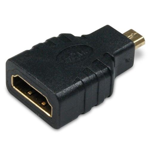 Metronic 470306 Adaptateur HDMI/Micro HDMI M/F Noir