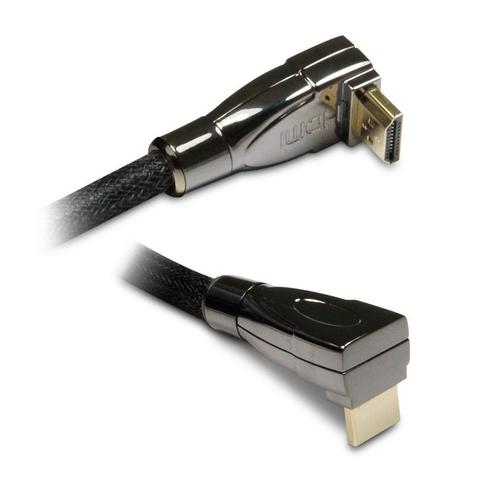 Metronic 419306 Câble HDMI + Câble Ethernet Noir